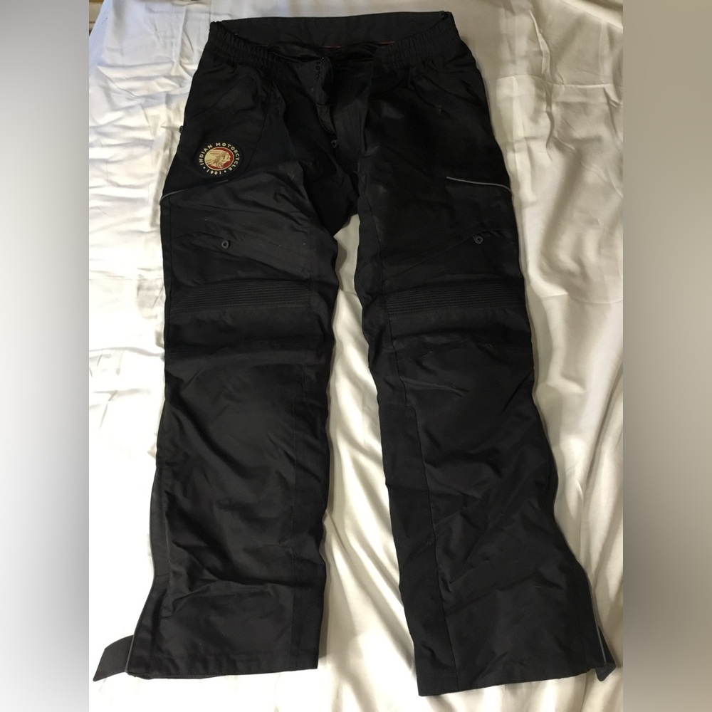 Rare Vintage Genuine Indian Motorcycle tour pants motorcycle bike padded  36/33